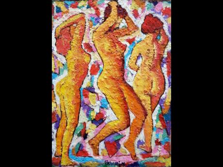 
‘Three Dancing Beauties’ by Byron Bowden.