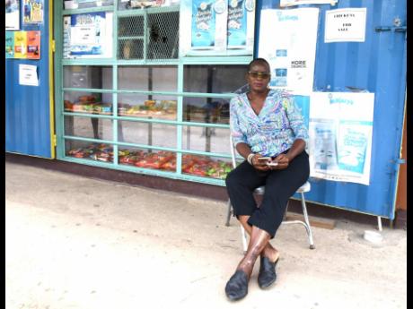 Lattala Lee Smith from Linstead in St Catherine started out in business by selling porridge and soup to travellers at the Linstead train stop. She now operates a small grocery shop close to the old train station.