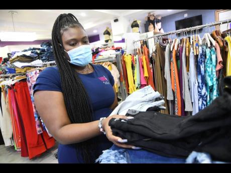 Kiara Henny, sales representative of Loud Fashion, is hoping the reopening of entertainment sector will have positive spin-offs for the fashion industry – clothing stores and designers alike.