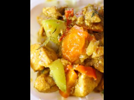 Curried chicken makes for a good breakfast or lunch says the owner of Early Morning Restaurant.