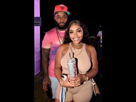 Power couple – party promoter Jermaule ‘Nino’ Adair and social media influencer, Shanice ‘Shanzi’ Allen, supported the first staging of I Love Soca since December 2019.