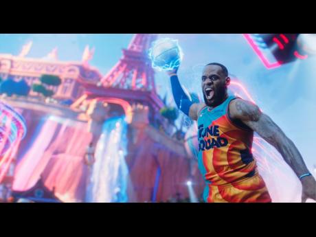  Lebron James in a scene from ‘Space Jam: A New Legacy’. 