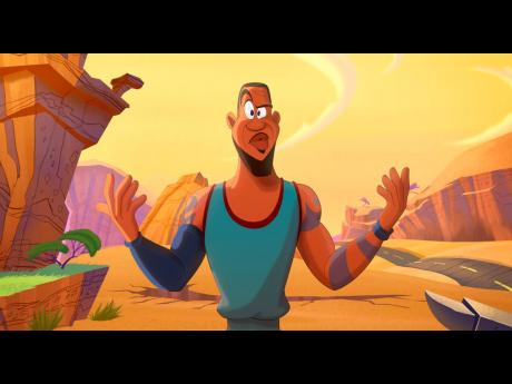 The Looney Toons aren’t the only ones animated. ‘Space Jam: A New Legacy’ also features an animated LeBron James.