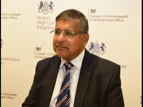 The outgoing  British High Commissioner to Jamaica Asif Ahmad. In an interview with The Gleaner he poured cold water on reparations.  “It is simply not happening,” Ahmad said, “... and I don’t think you will find any gesture from the UK government 