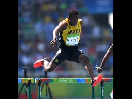 Hyde in action at the Rio Olympics