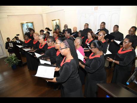 
Members of the National Chorale of Jamaica will perform a selection of songs, including the Negro spiritual, ‘I Stood on the River Jordan’. 