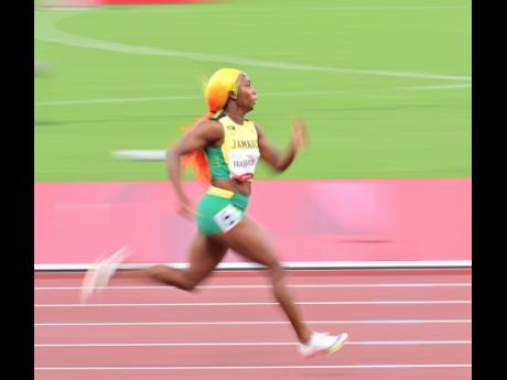 Shelly-Ann Fraser-Pryce, the most decorated woman athlete in the Olympic 100m, takes aim at the 200m against compatriot Elaine Thompson Herah.