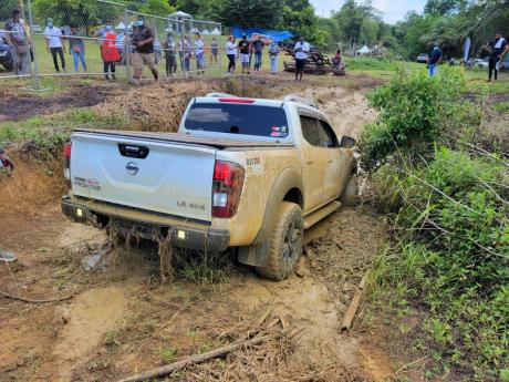 The Nissan Navara was ready to take on the challenge at every turn. 