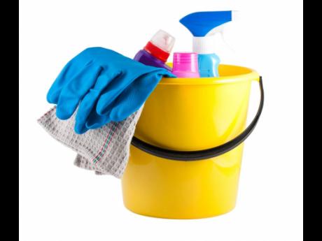 Wear protective gear, including rubber gloves and ensure you have all the tools you’ll need, including cleaning agents.