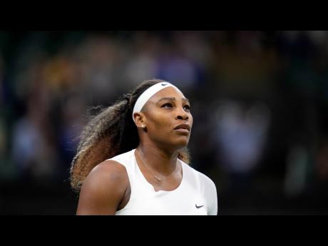 American tennis player Serena Williams.