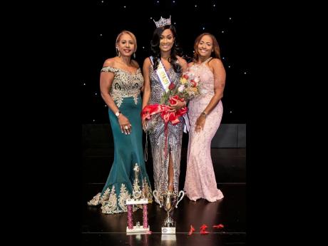 From left: Founder and executive director Yolanda Henry, 2018 Miss Miami Broward Carnival Queen Shemeka Dort, and pageant director Kelly John. 