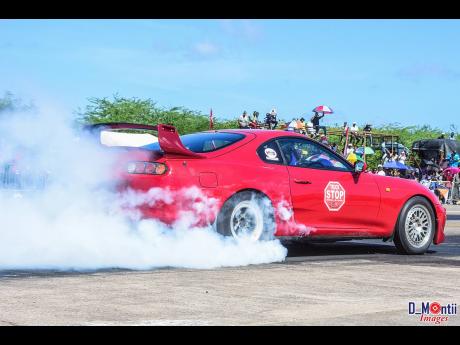 The ‘Truck Stop’ Supra not only had a beautiful burnout, but also a fast time.