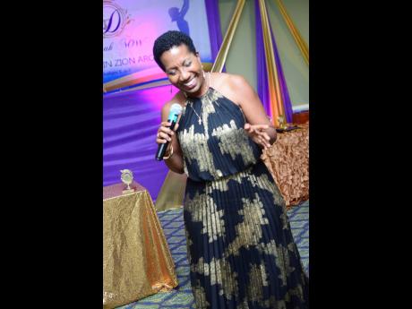 Jamaican songbird, Karen Smith, performing at the Deborah Now Ministries Awards Banquet in March 2019.