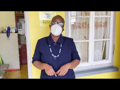 Nadienne Crossman, principal of the Mount Peto Primary School in Hanover, says that most of the parents of students at her school are now out of work.
