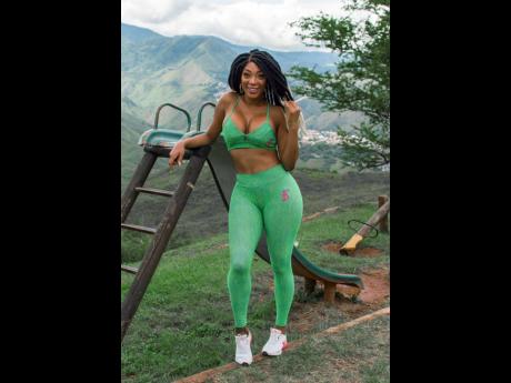 Nigerian-Jamaican singing sensation Barbee is serious about fashion and fitness, and her activewear designs are made so that women can feel and look their best while working up a sweat.