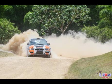 Once you enter a rally stage, you are guaranteed either dust or mud.