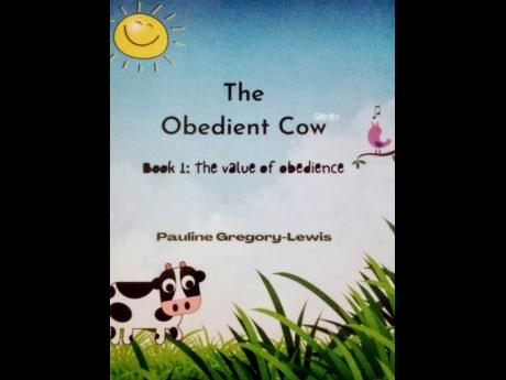 The front cover of Pauline Gregory Lewis’ book, ‘The Obedient Cow’.