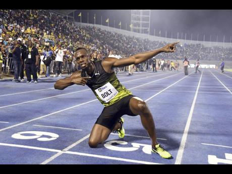 Sport celebrity Usain Bolt. The Olympian will start selling signed copies of his image as a NFT or digital art form.