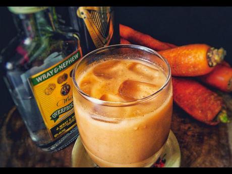 Carrot juice also known as ‘strong back’ was a Sunday staple in his household growing up. 