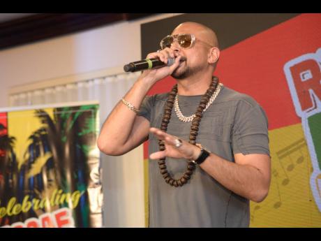 Sean Paul in Performance at the Reggae Month official launch at the Jamaica Pegasus Hotel on Tuesday, December 3, 2019