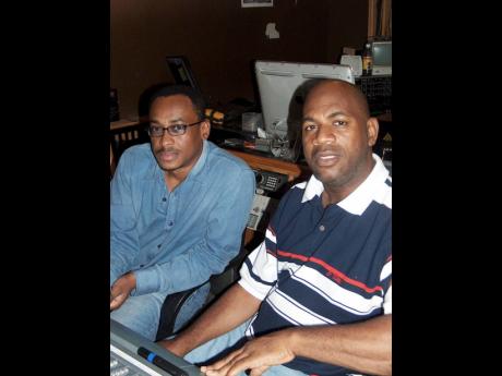 Cleveland Browne (left) and Wycliffe ‘Steely’ Johnson, the dynamic duo who formed the chartbusting Steely and Clevie production team. 