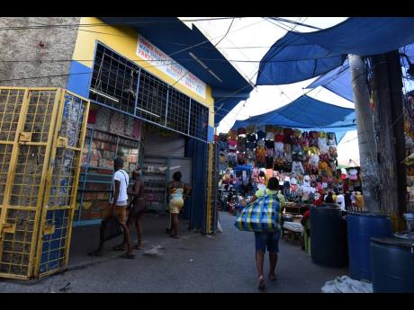This wholesale at the corner of Matthews Lane and Beckford Street was the scene of a shooting that claimed the life of Nacola Grant on Thursday. 