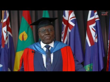 Oliver Samuels recently received a doctor of letters degree from The University of the West Indies, Mona, for his outstanding contribution to regional and international development.