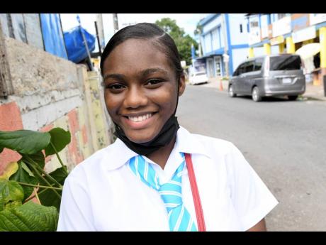 McGrath High School student Shamara Munroe is not yet sold on the benefits of the programme.