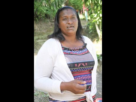 Charmaine Gopaul of Brandon Hill hopes persons will be able to gain an income from bamboo.