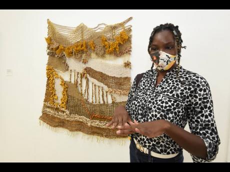 Jamaica-based textile and fabric artist Amoy Smith