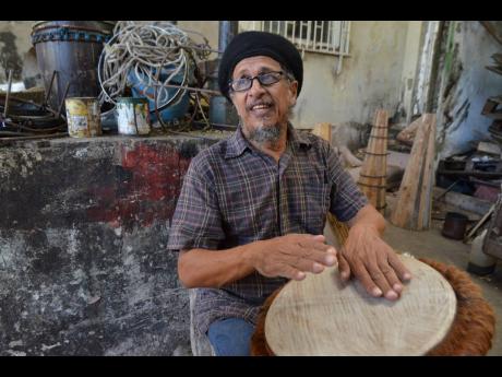 Phillip Supersad, renowned sculptor, ceramist, drummer, and drum-maker, inspired the initiative to have the artists help a student from the ceramics department of the Edna Manley College of the Visual and Performing Arts. 