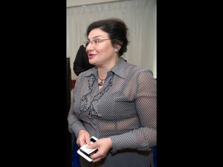 Manoela Manova, UNAIDS country director for Jamaica.