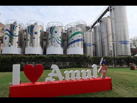 The entrance to the Amul plant in Anand, in the western Indian state of Gujarat. Amul is one of the country’s biggest success story of the co-operative movement. 