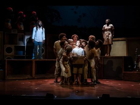 Scenes from ‘Get Up, Stand Up!’  –  the Bob Marley musical.