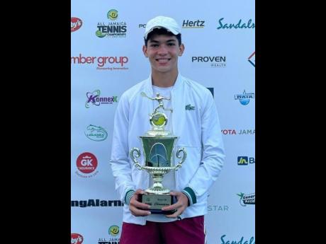 Daniel Azar, national under-16 and under-18 tennis champion.