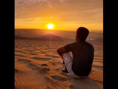 This Huacachina sunset is positively breathtaking! According to Whittaker, Huacachina is a desert oasis and tiny village just west of the city of Ica in southwestern Peru.