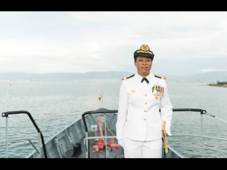 Commodore Antonette Wemyss Gorman takes charge of the Jamaica Defence Force this month. Her appointment was announced last September.