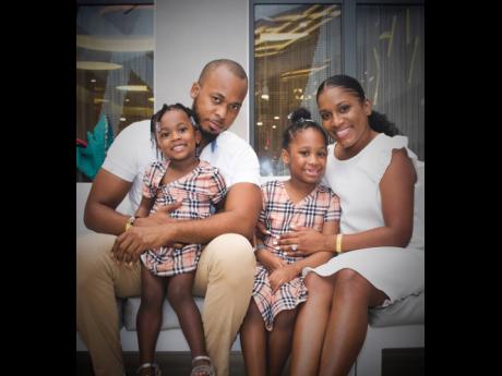 Presenting the Cuffs:  Daddy Cuff with Bella-Renée and Mommy Cuff with Bree’Ah-Marie.