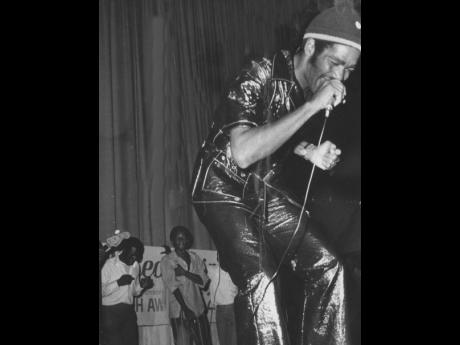 Junior Byles seen belting out his entry in the 1971 Festival Song Competition, ‘Da Da Festival’. His entry was one of the seven chosen to go on to the finals.