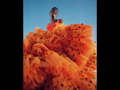 Wayne Booth went from resort photographer at Jewel Paradise Cove in St Ann to an in-demand fashion model. She is seen here in the ‘i-D Magazine’ editorial, ‘Joy as An Act of Resistance’, photographed by Nadine Ijewere.