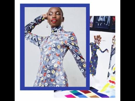 American luxury department store SAKS Fifth Avenue recruited Wayne Booth to star in the new multimedia campaign launched last month for their featured womenswear designer, fast-rising American-Guyanese creator Marrisa Wilson’s Fall/Winter 2021 collection