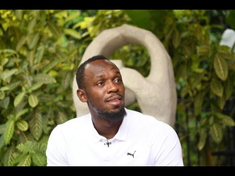 
Usain Bolt said he has never thought of himself as a hero. 