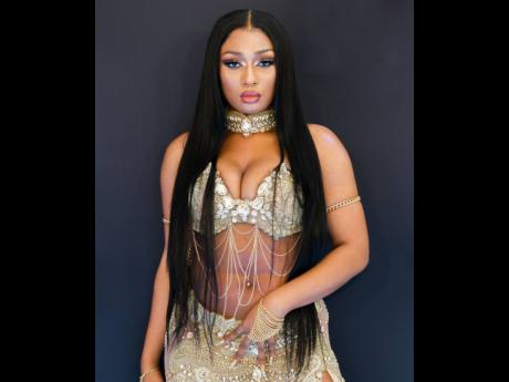
Rapper Megan Thee Stallion is featured on ‘Lick’, which premiered on Friday.