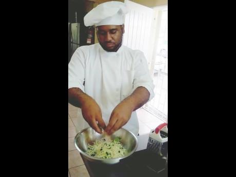 Romaine Crooks has always loved cooking and even pursued it through the then  HEART Trust/NTA in 2018. But during his internship at Kingston’s Terra Nova Hotel, baking piqued his interest.