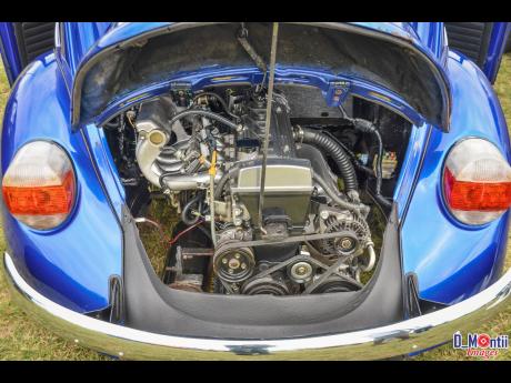 One of the many crossbred engines in a VW Bug.