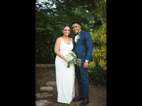 To have and to hold, doctors Danielle Levy and Arillon Chrysostom joined hearts in an enchanting and intimate ceremony among close family members and friends.