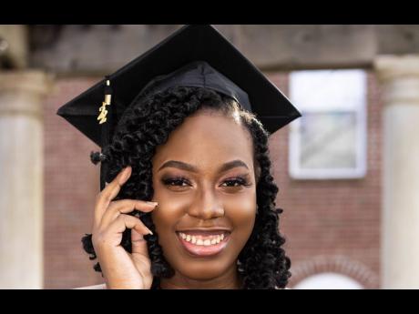 Malika Allen had to depend on street lights to study in the evenings as her parents sometimes could not afford to pay their utility bills. 