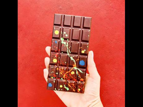 A classic for cocoa purists and enthusiasts alike, the 72 per cent dark chocolate is made of a fruity cocoa blend, releasing hints of delicious cherry and woody rum notes. 