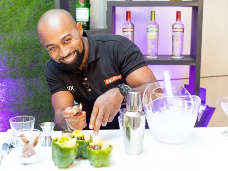 Andrew Campbell blazed to the top of the Smirnoff Dare To Mix competition with his winning Peppertail cocktail. 