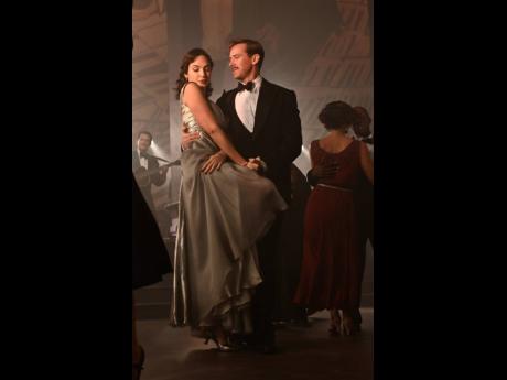 Gal Gadot (left), and Armie Hammer in a scene from Kenneth Branagh’s Agatha Christie adaptation ‘Death on the Nile’.